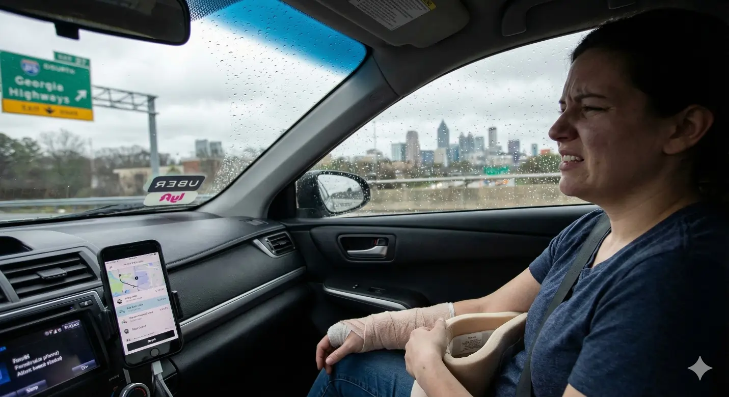 Injured as a Passenger in an Uber