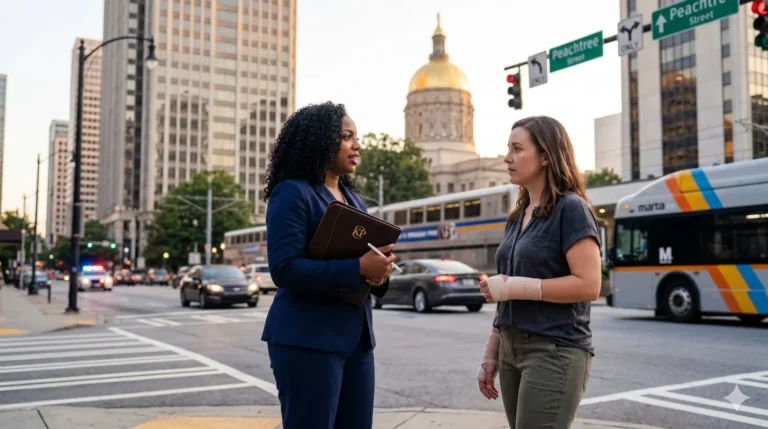 pedestrian accident in Atlanta