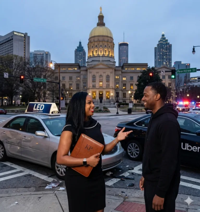 rideshare accident in Atlanta