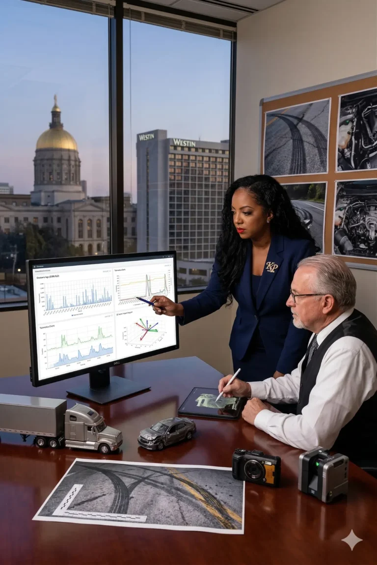 truck accident evidence Atlanta