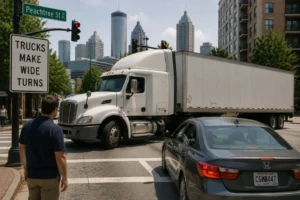 Wide Turn Truck