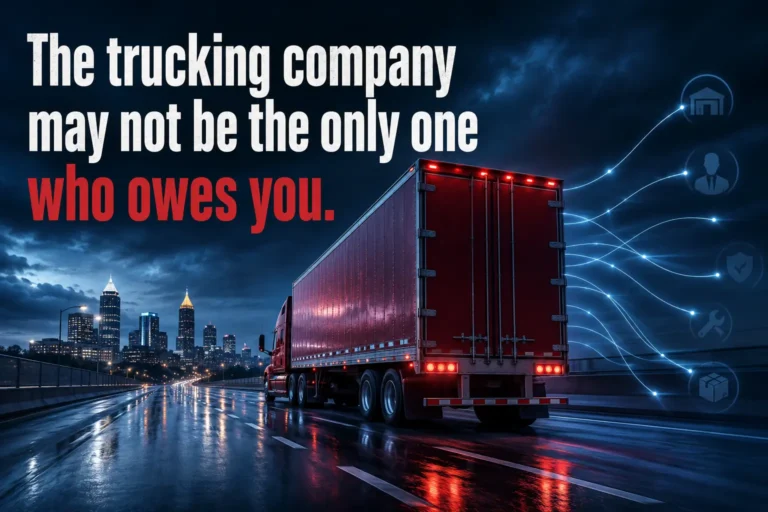 Freight broker liability after a commercial truck accident on an Atlanta interstate