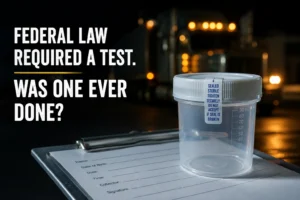 Post-accident drug and alcohol testing requirements after a truck crash in Atlanta Georgia